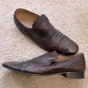 Bally | Shoes | Bally Dristo2 Brown Leather 05 Us | Poshmark